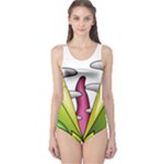  Venus Flytrap Monster One Piece Swimsuit