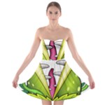  Venus Flytrap Monster Strapless Bra Top Dress