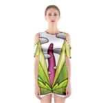  Venus Flytrap Monster Shoulder Cutout One Piece