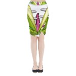  Venus Flytrap Monster Midi Wrap Pencil Skirt