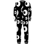 black white eyes OnePiece Jumpsuit (Men)