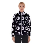 black white eyes Winter Jacket