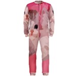 pink fluffy kitten OnePiece Jumpsuit (Men)