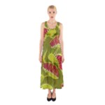 Halloween Fly Trap Sleeveless Maxi Dress