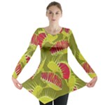 Halloween Fly Trap Long Sleeve Tunic 