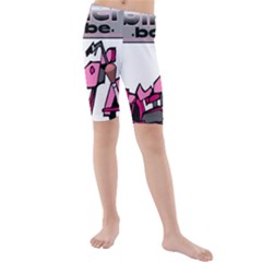 Kids  Mid Length Swim Shorts 