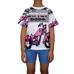 Kids  Short Sleeve Swimwear 