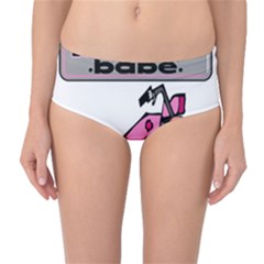 Mid-Waist Bikini Bottoms 