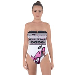 Tie Back One Piece Swimsuit 