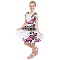 Kids  Short Sleeve Dress 