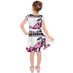 Kids  Short Sleeve Dress 