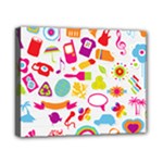 hipster kawaii  Canvas 10  x 8  (Stretched)