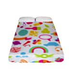 hipster kawaii  Fitted Sheet (Full/ Double Size)