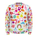 hipster kawaii  Men s Sweatshirt