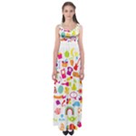 hipster kawaii  Empire Waist Maxi Dress