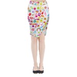 hipster kawaii  Midi Wrap Pencil Skirt