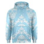 Blue Victorian Skulls Men s Pullover Hoodie