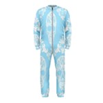 Blue Victorian Skulls OnePiece Jumpsuit (Kids)