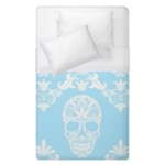 Blue Victorian Skulls Duvet Cover (Single Size)