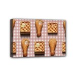 Gingham Chicken Waffles Mini Canvas 6  x 4  (Stretched)