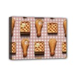 Gingham Chicken Waffles Mini Canvas 7  x 5  (Stretched)