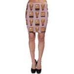 Gingham Chicken Waffles Bodycon Skirt