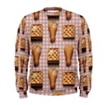 Gingham Chicken Waffles Men s Sweatshirt