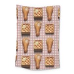 Gingham Chicken Waffles Small Tapestry