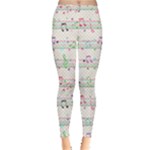 Rainbow Music Notes Leggings 