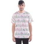 Rainbow Music Notes Men s Sports Mesh Tee