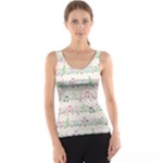 Rainbow Music Notes Tank Top