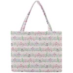 Rainbow Music Notes Mini Tote Bag