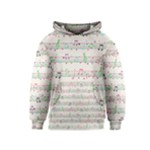 Rainbow Music Notes Kids  Pullover Hoodie