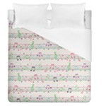 Rainbow Music Notes Duvet Cover (Queen Size)