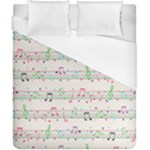 Rainbow Music Notes Duvet Cover (California King Size)