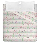 Rainbow Music Notes Duvet Cover Double Side (Queen Size)