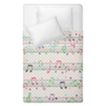 Rainbow Music Notes Duvet Cover Double Side (Single Size)