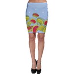 Blue Fly Trap Bodycon Skirt