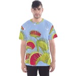 Blue Fly Trap Men s Sports Mesh Tee