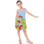 Blue Fly Trap Kids  Sleeveless Dress