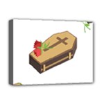 coffin emojis Deluxe Canvas 16  x 12  (Stretched) 