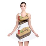 coffin emojis Reversible Skater Dress