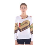 coffin emojis Women s Long Sleeve Tee