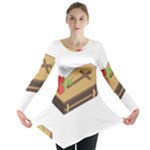 coffin emojis Long Sleeve Tunic 