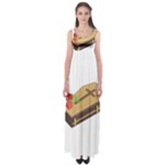 coffin emojis Empire Waist Maxi Dress