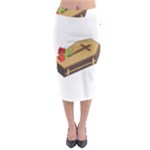 coffin emojis Midi Pencil Skirt