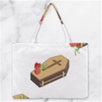 coffin emojis Zipper Medium Tote Bag