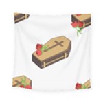 coffin emojis Square Tapestry (Small)