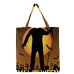 Friday 13th Zombie Grocery Tote Bag