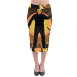 Friday 13th Zombie Midi Pencil Skirt